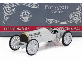 FIAT 75/90hp Cyclone (1908), White