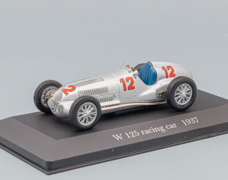 (Уценка!) MERCEDES-BENZ W125 Racing Car (1937), Mercedes-Benz Offizielle Modell-Sammlung 41, серебристый