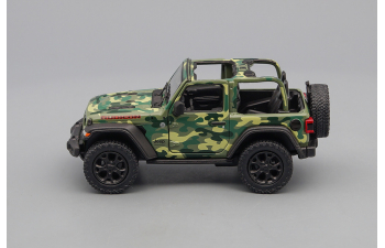 JEEP Wrangler Open (2018), camouflage green