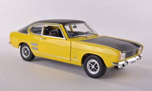 FORD Capri MK1 1700 GT XLR (1970), yellow / black