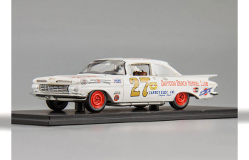 CHEVROLET Impala #27 Победитель Daytona 500 Junior Johnson Nascar (1960), white