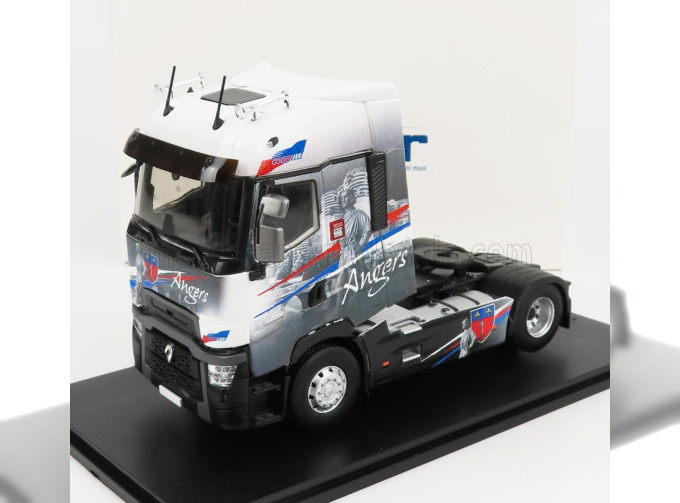 RENAULT T-LINE HIGH TRACTOR TRUCK ANGERS 2-ASSI (2021), GREY WHITE