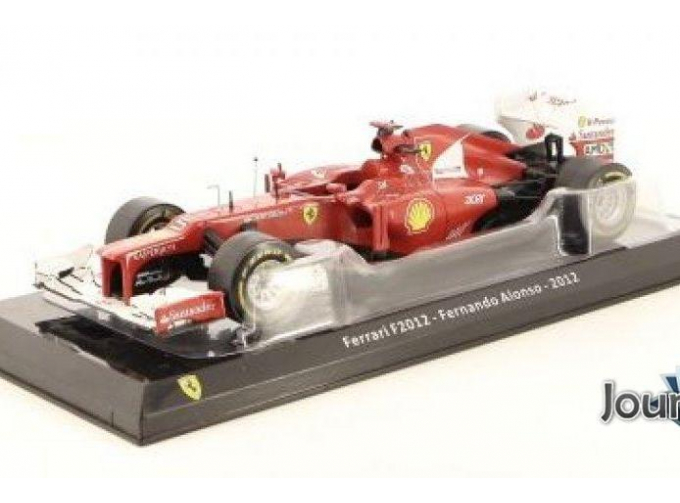 FERRARI F2012 (2012) - Fernando Alonso, Les grandes FERRARI F1 mythe et passion 4