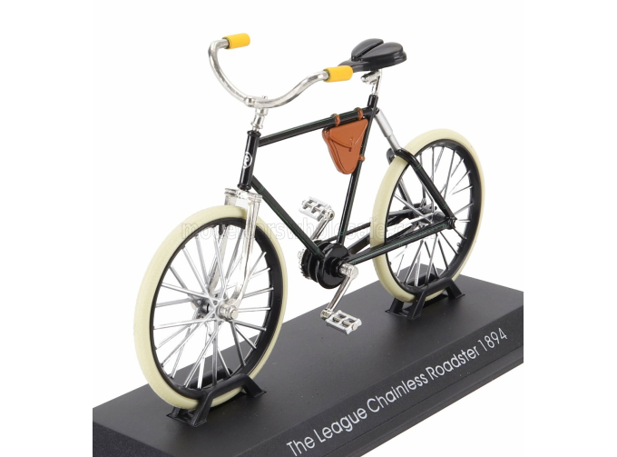 Велосипед The League Chaintess Roadster Bicycle (1894), черный бежевый