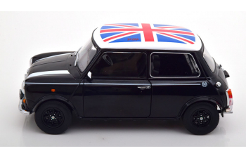 MINI Cooper RHD, black white Union Jack