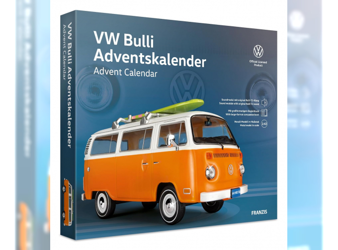 Сборная модель VOLKSWAGEN Bulli (1967), orange