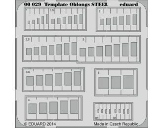 Инструмент Template oblongs STEEL