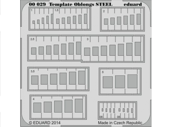 Инструмент Template oblongs STEEL