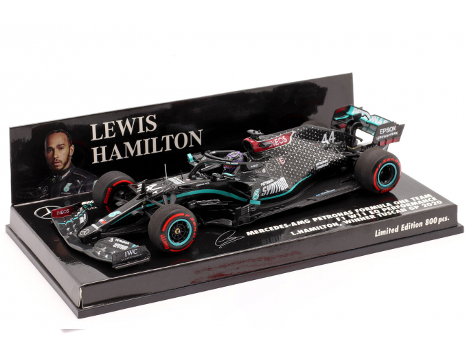 MERCEDES-AMG PETRONAS FORMULA ONE TEAM W11 EQ PERFORMANCE - LEWIS HAMILTON - WINNER TUSCAN GP 2020