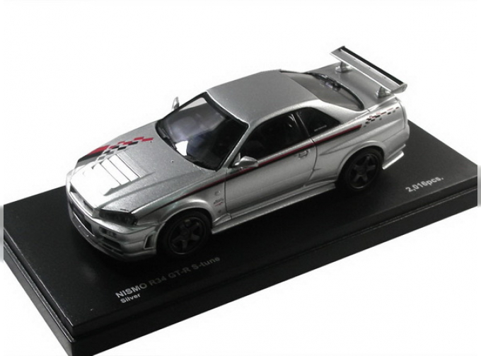 NISSAN Nismo GT-R (R34) S-Tune, silver