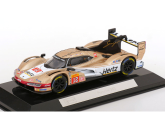 PORSCHE 963 9rd 4.6l Turbo V8 Team Hertz Jota №12 24h Le Mans (2024) Will Stevens - Norman Nato - Callum Ilott, White Gold