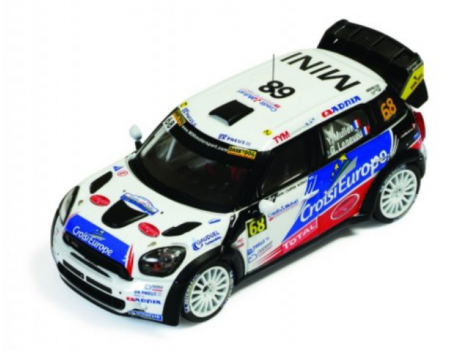 MINI Jonh Cooper Works 68 Y.Muller - G.Leneveu Rallye De France (2012), white