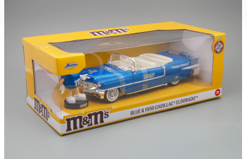 CADILLAC Eldorado With M&m Figure (1956), Blue