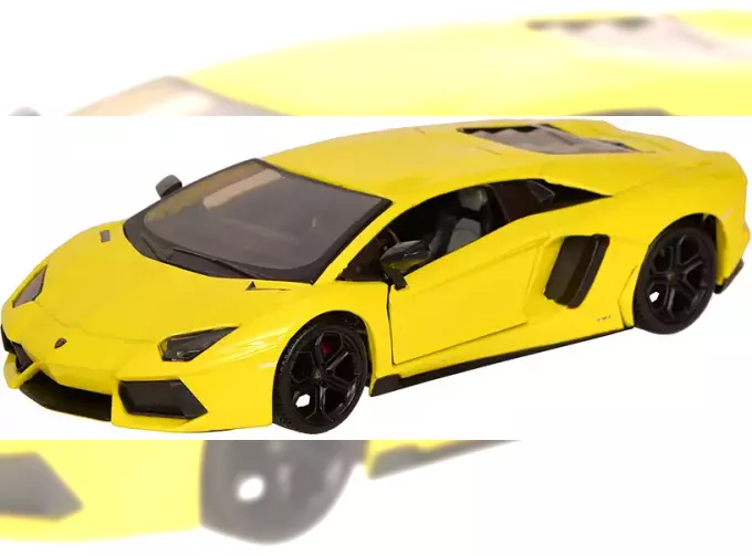 LAMBORGHINI Aventador Lp700-4 , yellow