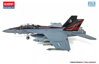 Сборная модель USN F/A-18F VFA-154 Black Knights