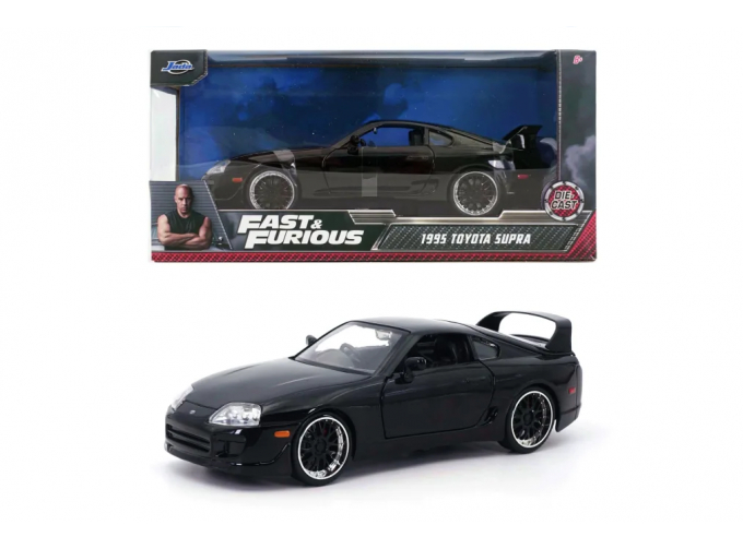 TOYOTA Supra black Fast & Furious (Форсаж) (1995)