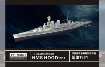 Фототравление WWII RN Battle Cruiser HMS Hood 1931