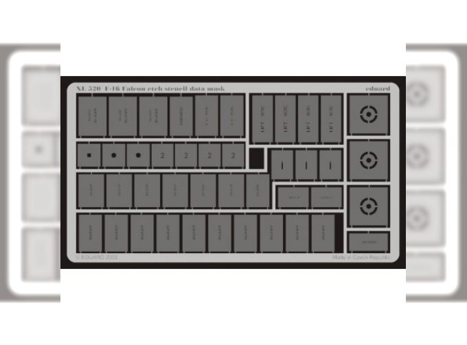 Маска для F-16 etch stencil data mask
