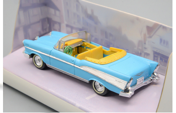 CHEVROLET Bel Air Convertible (1957), Blue