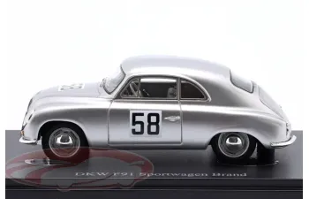 DKW F91 Sportwagen №58 Rallye Semperit Hubert Brand (1954), silver