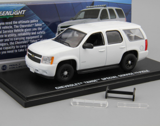 CHEVROLET Tahoe Police PPV with accessories 2010 Plain White