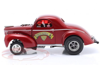 Rocket Gasser Sled Teixeira (1940), red