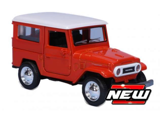 TOYOTA Land Cruiser (JF40) (1960), red/white