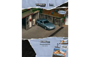 PORSCHE 928 GTS (1992), blue metallic 