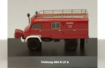 MERCEDES-BENZ Unimog 404 S L Feuerwehr (1962), red