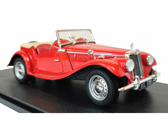 MG TF Cabriolet Open (1953), red