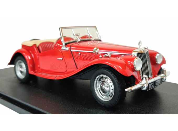 MG TF Cabriolet Open (1953), red