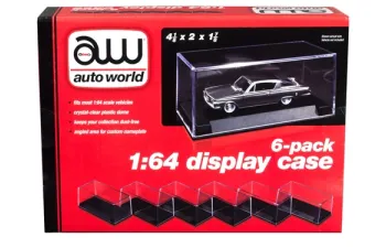 Акриловый бокс для моделей, набор 6 штук