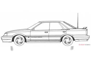 Сборная модель 7th Skyline 4door H.T GTS (Hi-So-Car Version)