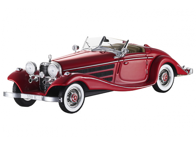 MERCEDES-BENZ 500K Spezial-Roadster (1934), red