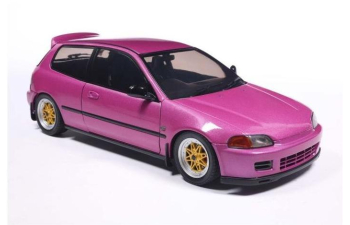 HONDA Civic (EG6) (1991), pink metallic