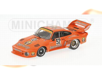 PORSCHE 935 Max Moritz Jagermeister Manfred Schurti - Winner DIV. I Zolder DRM (1977), orange