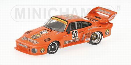 PORSCHE 935 Max Moritz Jagermeister Manfred Schurti - Winner DIV. I Zolder DRM (1977), orange