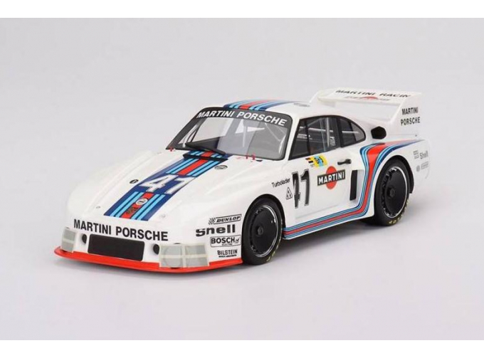 PORSCHE 935/77 2.9l Twin Turbo Team Martini Racing Sport System N41 24h Le Mans (1977) R.Stommelen - M.Schurti, White