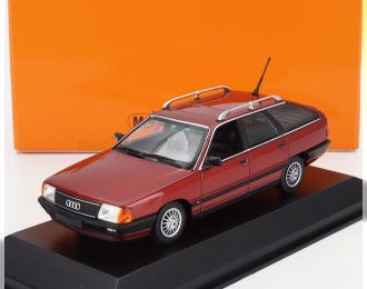 AUDI 100 Avant Sw Station Wagon (1990), Red