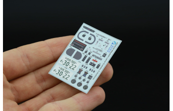 3D Декаль интерьера кабины Mitsubishi Lancer Evolution X (Aoshima)