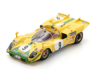 FERRARI 512S 5.0L V12 Team Scuderia Montjuich №9 24h Le Mans (1970) Jose Juncadella - Juan Fernandez