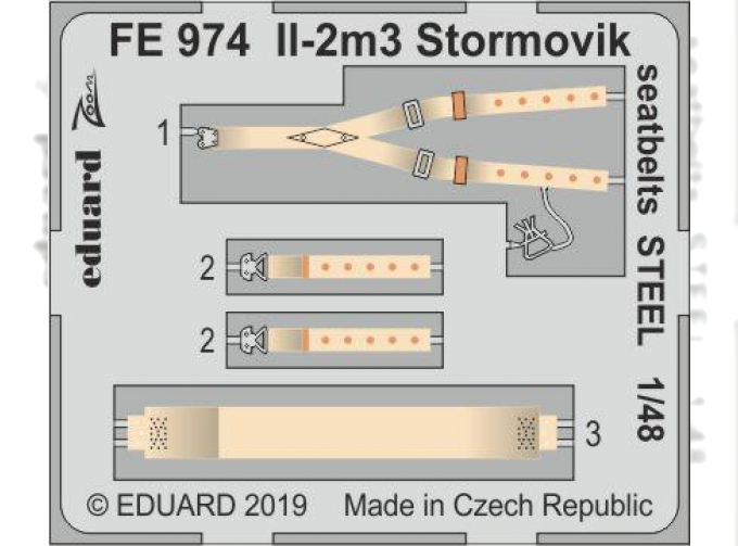 Ил-2М3 Штурмовик стальные ремни