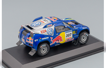 VOLKSWAGEN Touareg 2 #307 Race Rally Red-Bull 2006 C.Sainz, blue