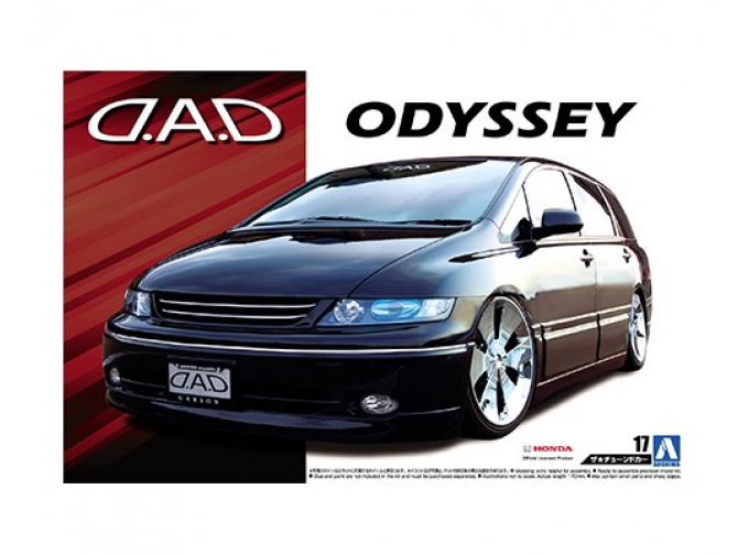 Сборная модель Honda D.A.D RB1 Odyssey '03