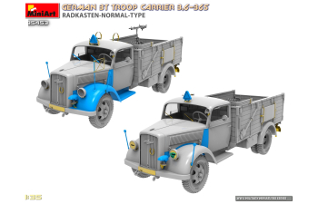 Сборная модель OPEL Blitz Truck 3t Troop Carrier Military (1942)