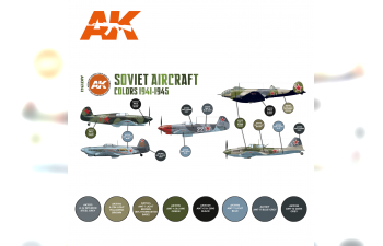 Soviet Aircraft Colors 1941-1945 SET 3G