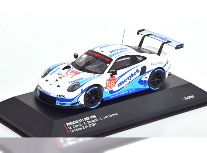 PORSCHE 911 RSR 4.0L Team Project 1 № 56 24h Le Mans M.Cairoli - E.Perfetti - L.Ten Voorde (2020)