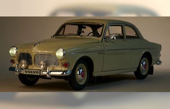 Сборная модель VOLVO 122S Amazon (1965) - With Light & Sound Effects, Ivory