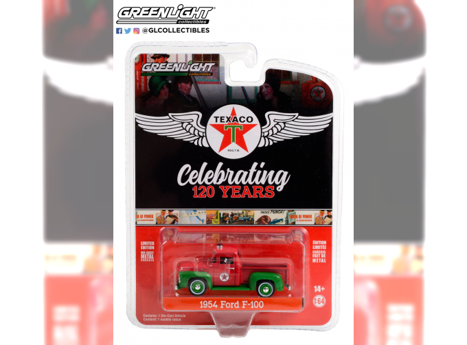 FORD F-100 "Texaco Celebrating 120 Years" (1954), Red/Green