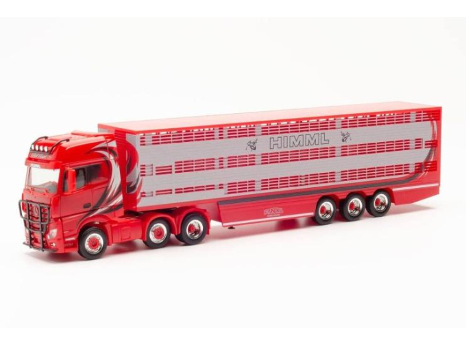 MERCEDES-BENZ Actros GigaSpace Himml, красный